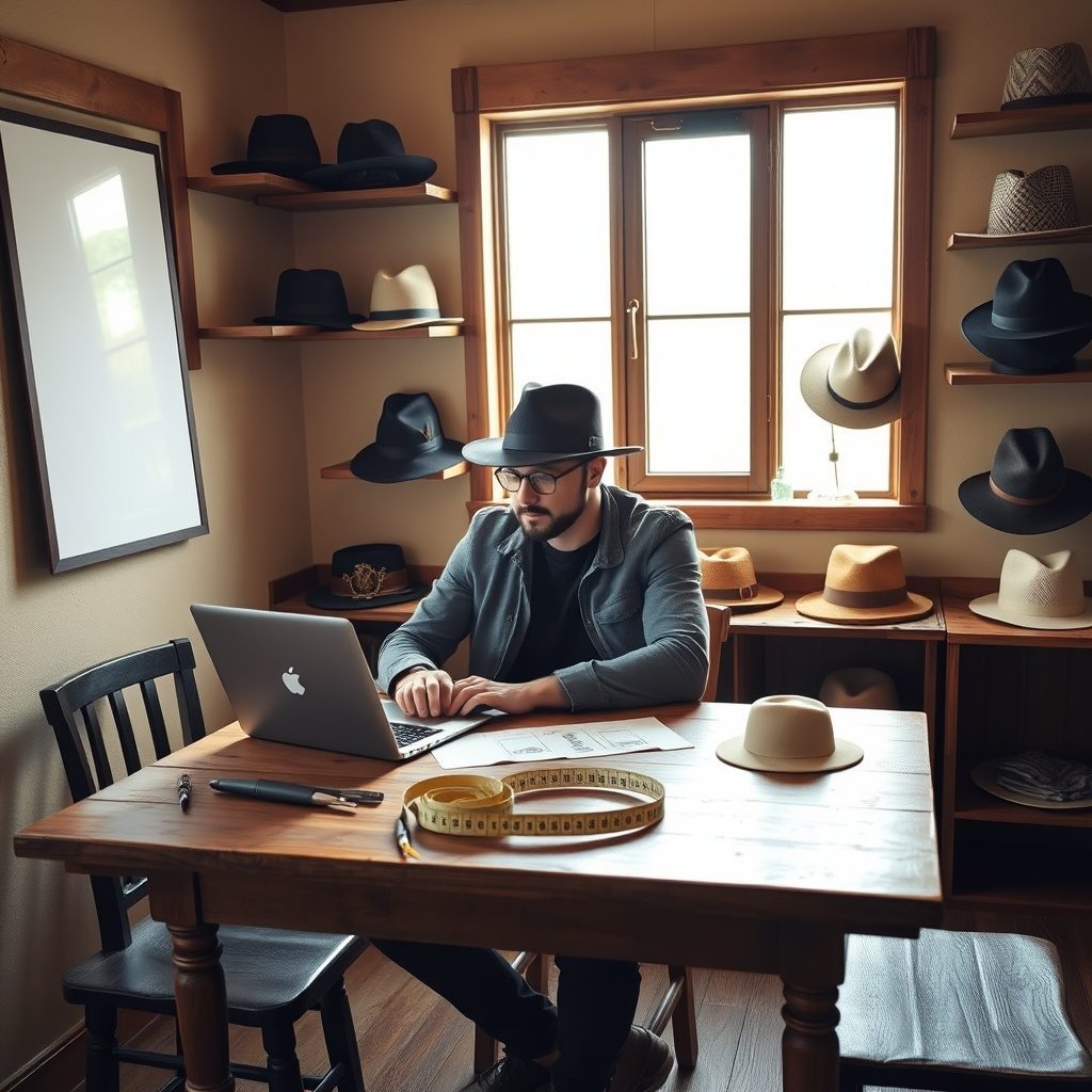 Custom brim styles for hats